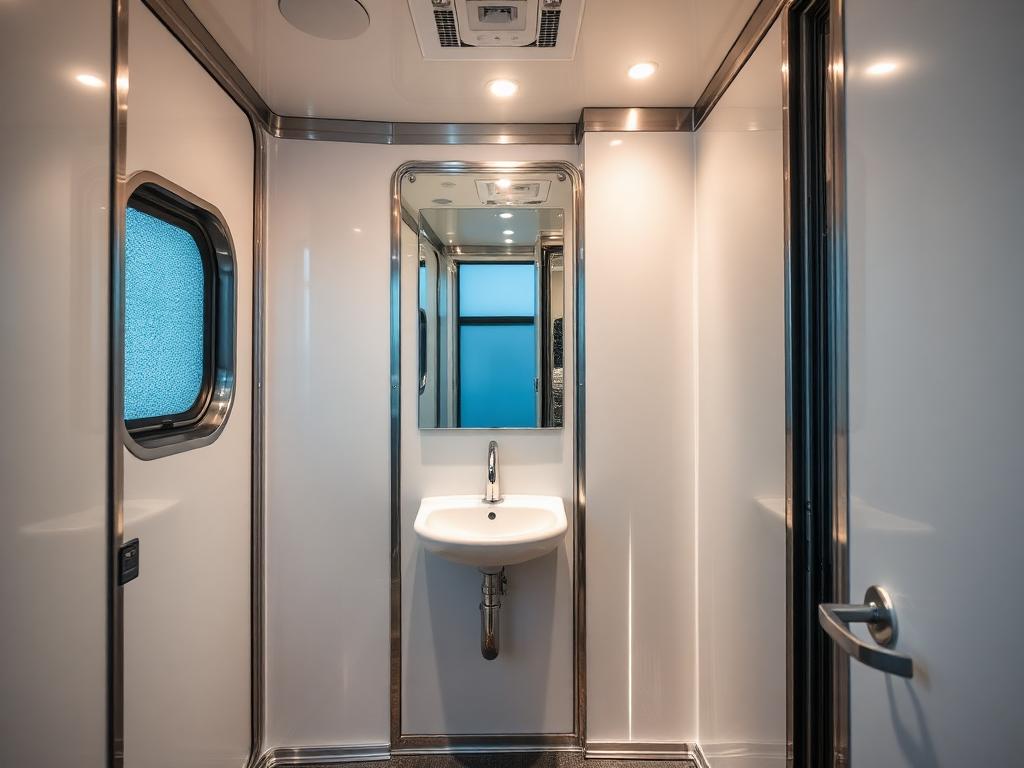Luxury Restroom Trailers in Geneva, OH